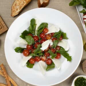 a plate of food